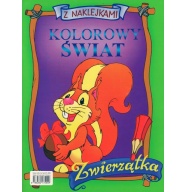 Kolorowy świat - Zwierzątka z naklejkami