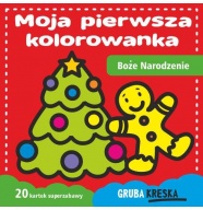 Moja pierwsza kolorowanka - Boże narodzenie