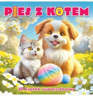Pies z kotem 30 kartek superzabawy