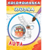 Wodne kolorowanki Auta