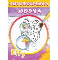 Wodne kolorowanki elfy